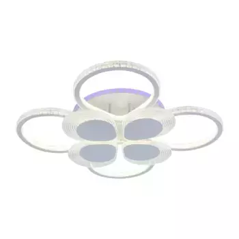 Потолочная светодиодная люстра Profit Light 5891/4+4A WHT