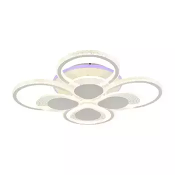 Потолочная светодиодная люстра Profit Light 5891/4+4B WHT