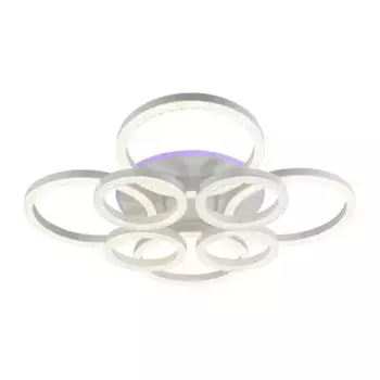 Потолочная светодиодная люстра Profit Light 5894/4+4A WHT