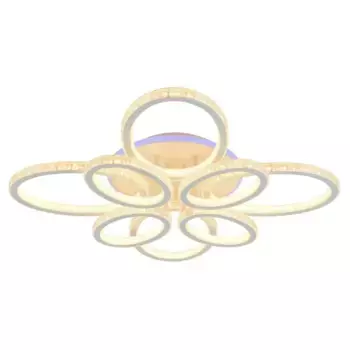 Потолочная светодиодная люстра Profit Light 8033/4+4 WHT