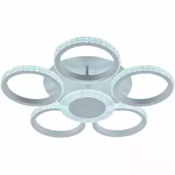 Потолочная светодиодная люстра Reluce 05883-0.3-5+1 WH