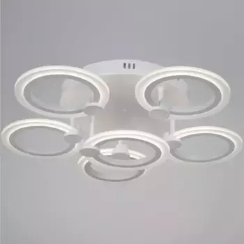 Потолочная светодиодная люстра Reluce 09501-0.3-5+1 WH