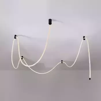 Потолочный светильник Delight Collection 10521C/5M black/white