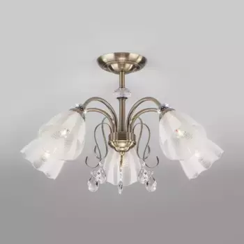 Потолочный светильник Eurosvet 30155/5 античная бронза