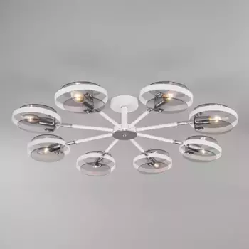 Потолочный светильник Eurosvet Gallo 70121/8 белый Smart a052339