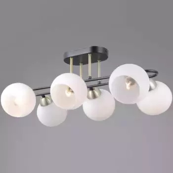 Потолочный светильник ILLUMICO IL0790-6CSQ-25 BK AB TRENTO