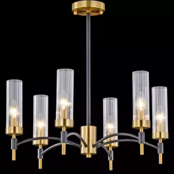 Потолочный светильник ILLUMICO IL5177-6PLS-29 BRASS TUBO