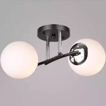 Потолочный светильник Reluce 02318-0.3-02 BK+CH