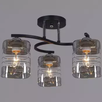 Потолочный светильник Reluce 99260-0.3-03 BK+CR