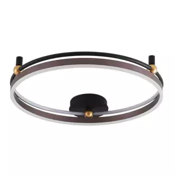 Потолочный светодиодный светильник Crystal Lux Fernando PL72W Led Coffee/Black