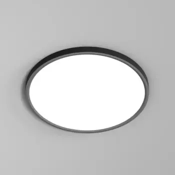 Потолочный светодиодный светильник Denkirs Thin DK6522-BK