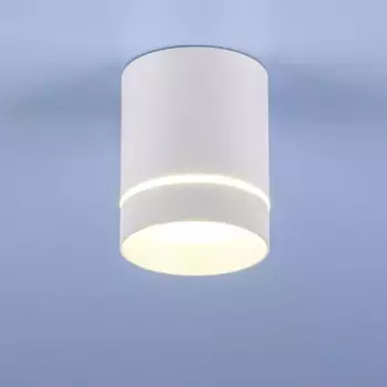 Потолочный светодиодный светильник Elektrostandard DLR021 9W 4200K белый матовый a037523