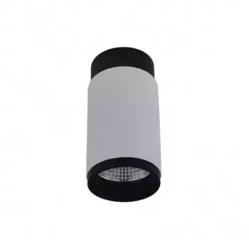 Потолочный светодиодный светильник iLedex Delta 1954-10W-3000K-36 BK+WH