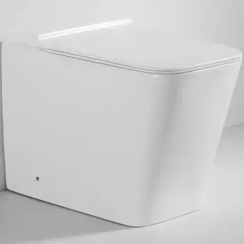 Приставной унитаз beWash Kraft белый глянцевый с сиденьем микролифт