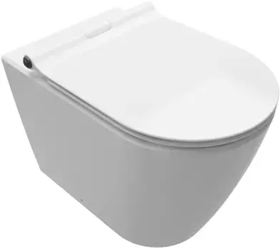 Приставной унитаз Serel Smart SM11SL белый с сиденьем микролифт