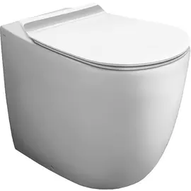 Чаша для приставного унитаза Simas Vignoni черный, без сиденья (VI01 nero)