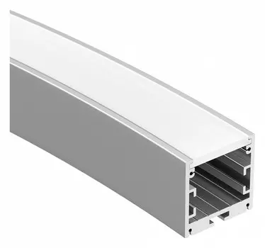 Профиль Arlight SL-ARC-3535-D1500-A45 SILVER (590мм, дуга 1 из 8) 025521