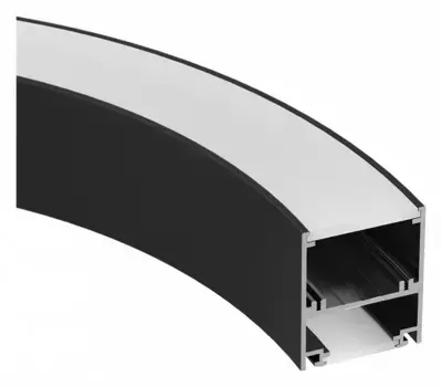 Профиль Arlight SL-ARC-5060-D1000-A45 Black 029267