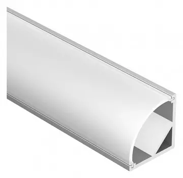 Профиль с экраном Arlight ARH-KANT-H16-2000 ANOD+OPAL 036770