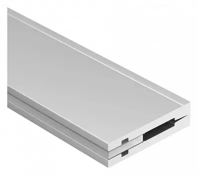 Профиль с рассеивателем Arlight ARH-NANOLINE-5-2000 ANOD 023911