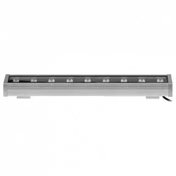 Прожектор светодиодный Uniel ULF-L52-12W/RGB/L50 DC24V IP65 Silver UL-00008369