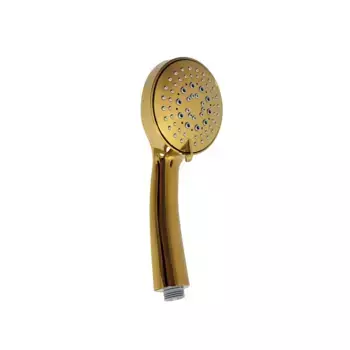PS0009Z Душевая лейка (пластик), 5-режимов, d100 мм., ЦВЕТ ЗОЛОТО