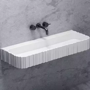 Раковина Abber Stein AS2652-0.8 подвесная, матовая белая