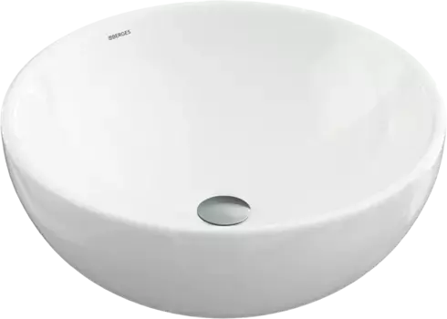 Раковина Berges Mascon 45х45 белый глянцевый