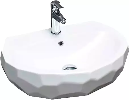 Накладная раковина beWash Bekinger 60 белая глянцевая