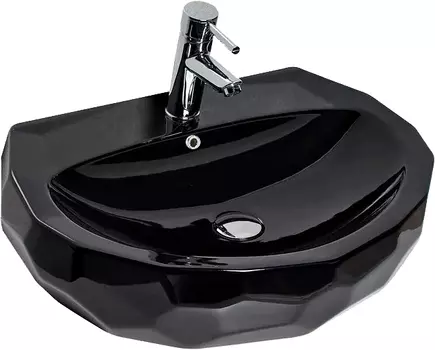 Накладная раковина beWash Bekinger 60 черная глянцевая