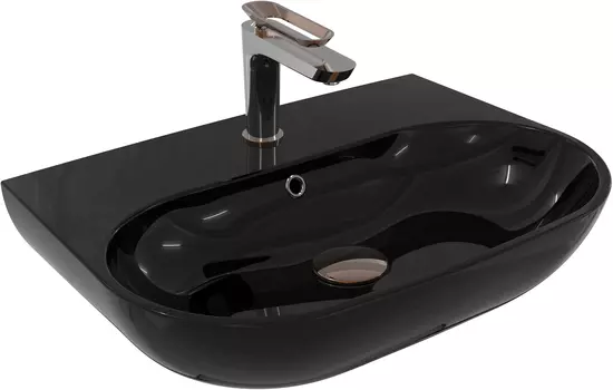 Раковина Bien Vokha 55 см, черная глянец MDLS05501FD1B9000
