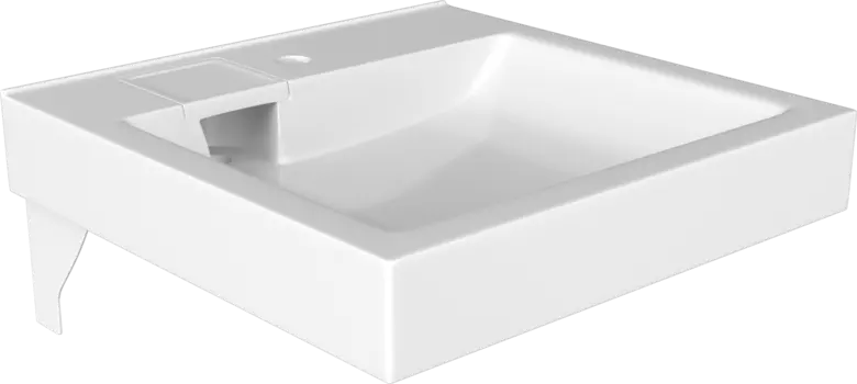 Раковина DIWO Ростов RRnS600 60 на стиральную машину, с кронштейнами