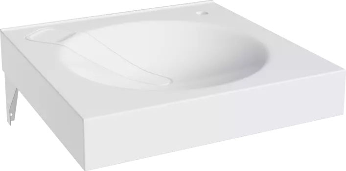 Раковина DIWO Сочи SRnS600 60 на стиральную машину, с кронштейнами