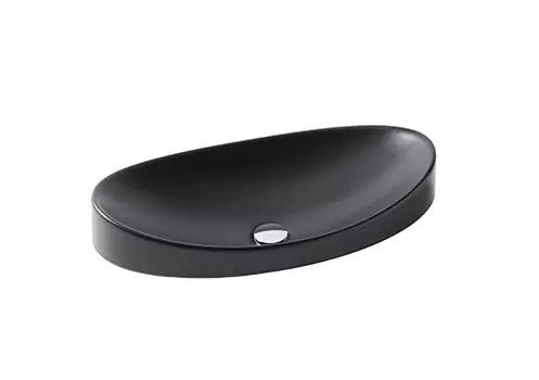 Встраиваемая раковина Gid 56 Bm7116 черная матовая