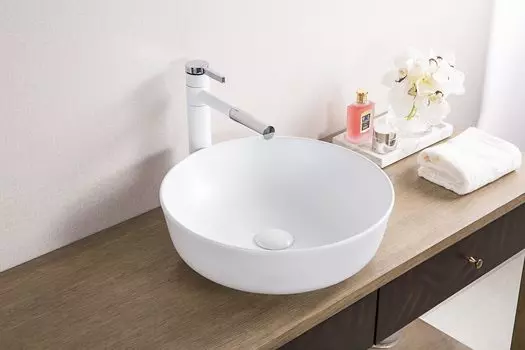 Накладная раковина Gid 41.5 D1315 белая