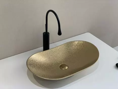 Накладная раковина Gid 61 Gd9811 золотая