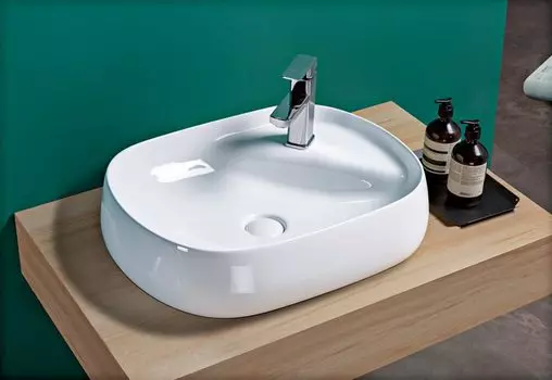 Накладная раковина Gid 59 N9048 белая