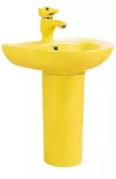 Подвесная раковина Gid 42 Nb192-Y желтая