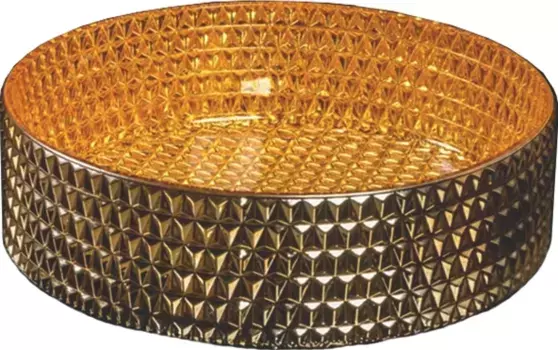 Накладная раковина Armadi Art Lucido золото