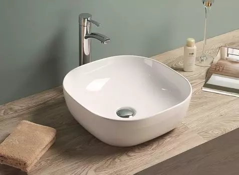 Накладная раковина Art&Max AM-78106 белая