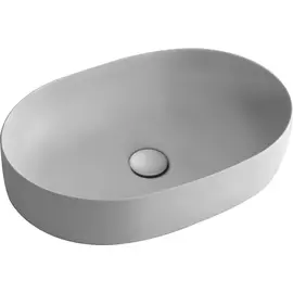 Раковина накладная Kerasan Nolita 60 серый матовый (534359)