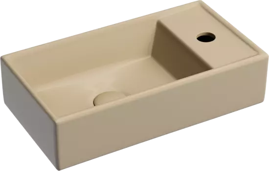 Раковина маленькая в туалет Ceramicanova Element CN6051LMC капучино матовый