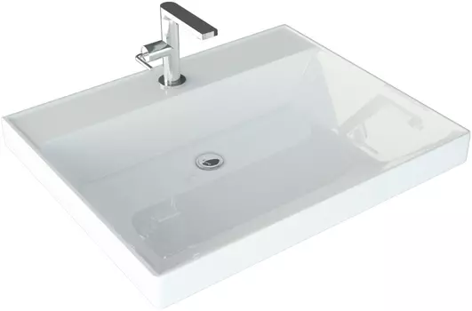 Раковина над стиральной машиной Andrea Carolina 60