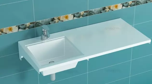 Раковина над стиральной машиной Санта 100 см (900106)