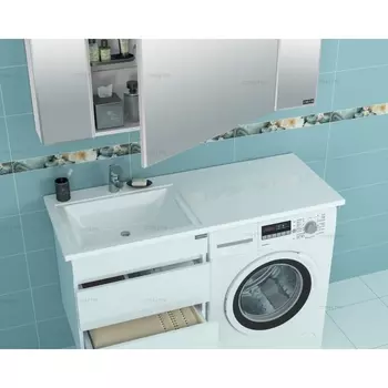 Раковина над стиральной машиной Санта 120 см (900104)