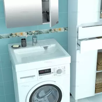 Раковина над стиральной машиной Санта 60 см (900101)