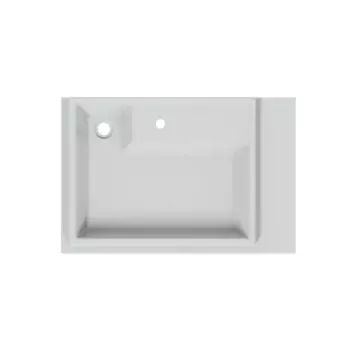 Раковина над стиральной машиной Санта Юпитер 75 L белый