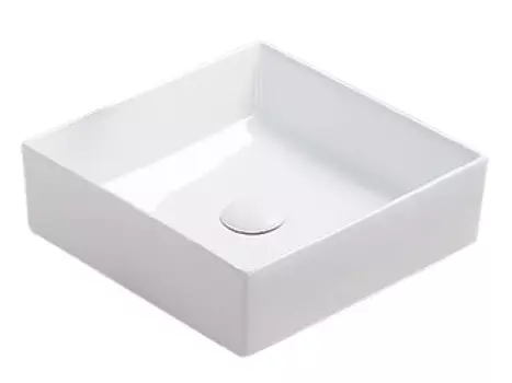 Раковина накладная 35 см белый (Azario AZ-2179-S SP)