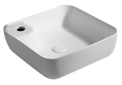 Раковина накладная 43 см белый (AZ41267)