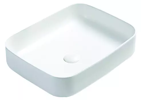 Раковина накладная 50 см белый (Azario AZ-78109)